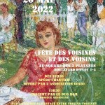 affiche fête des voisines